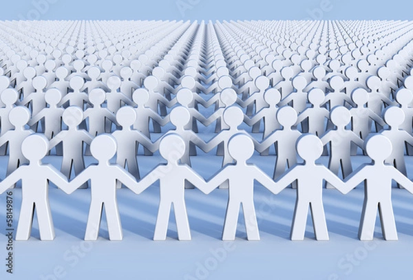 Obraz Koncepcja solidarności