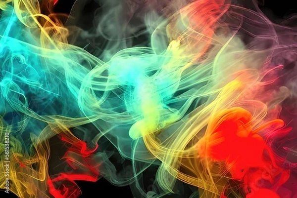 Obraz A Futuristic Backdrop with Abstract Elements