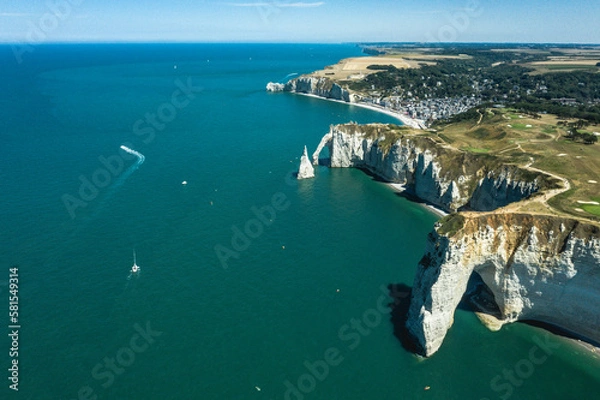 Fototapeta Falaises d'Etretat