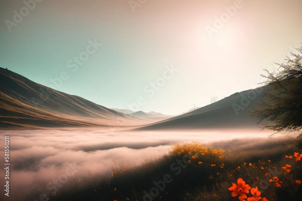 Fototapeta vlogger concept art illustrtion. Generative ai.