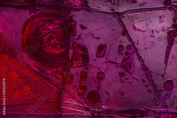 Obraz purple glass background, generative ai