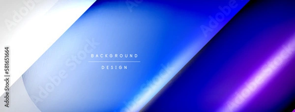 Fototapeta Shadow lines vector techno banner and light effects. Techno Illustration For Wallpaper, Banner, Background, Card, Book Illustration, landing page