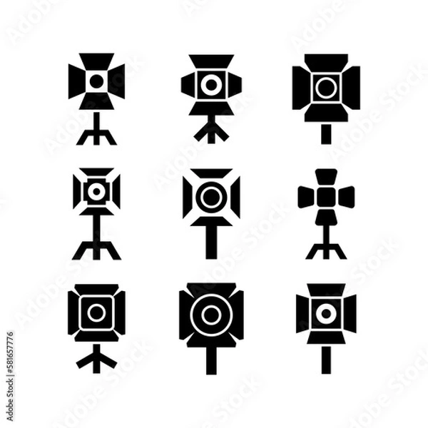 Obraz lighting icon or logo isolated sign symbol vector illustration - high quality black style vector icons
