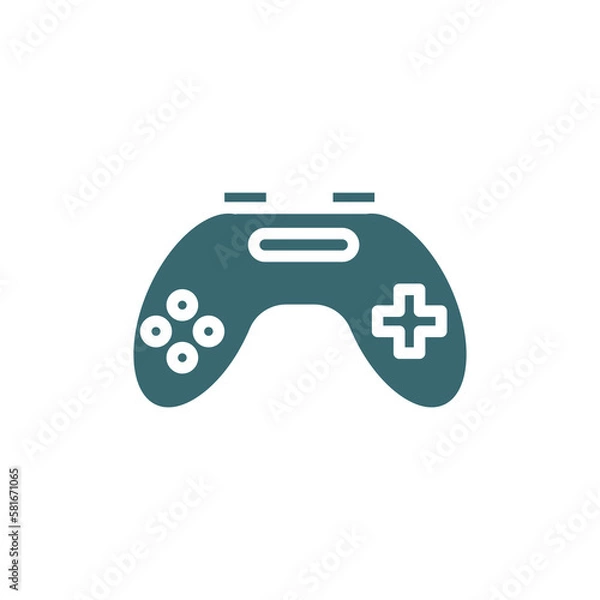 Obraz wireless gadget icon. Filled wireless gadget icon from technology collection. Glyph vector isolated on white background. Editable wireless gadget symbol can be used web and mobile