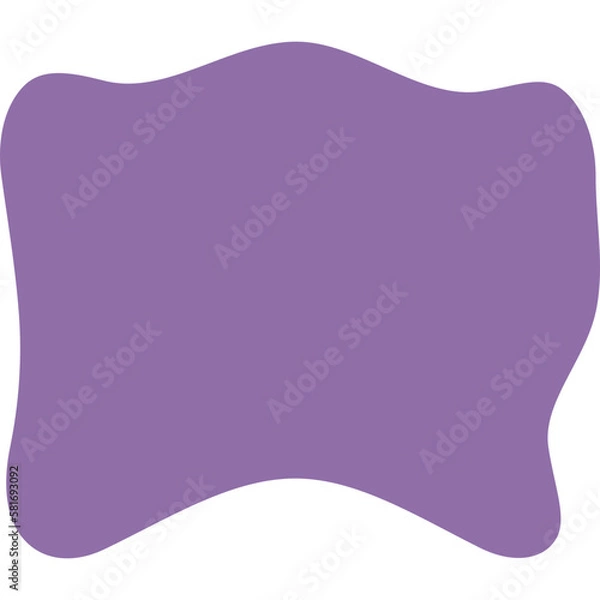 Fototapeta Square Blob