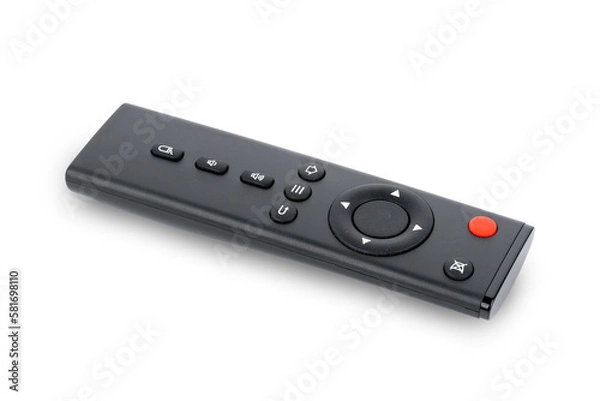 Fototapeta Remote control TV isolated