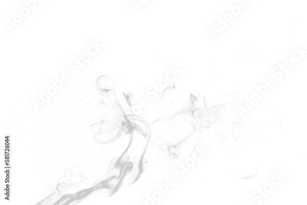 Fototapeta Candle Smoke or Fog Effect For Compositing or Overlay	