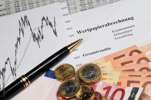 Obraz Renditeabrechnung