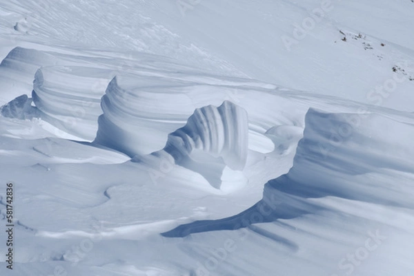 Obraz 美しき冬の山