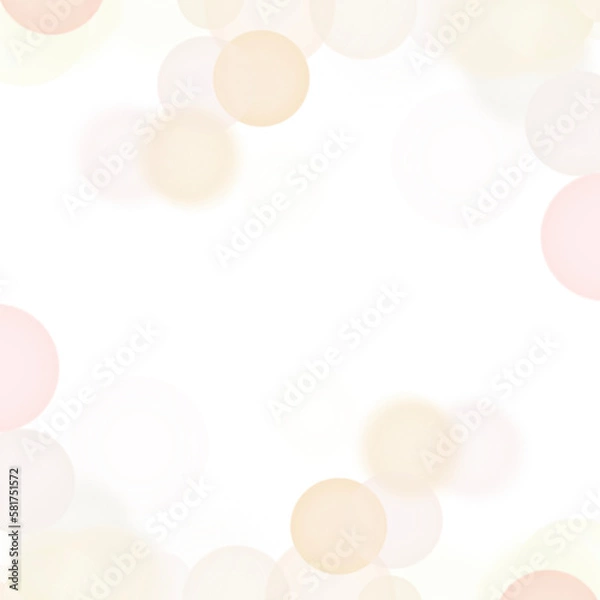 Fototapeta Bokeh effect transparent background, light effect