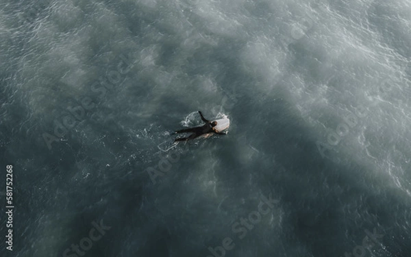 Fototapeta The Paddle Out