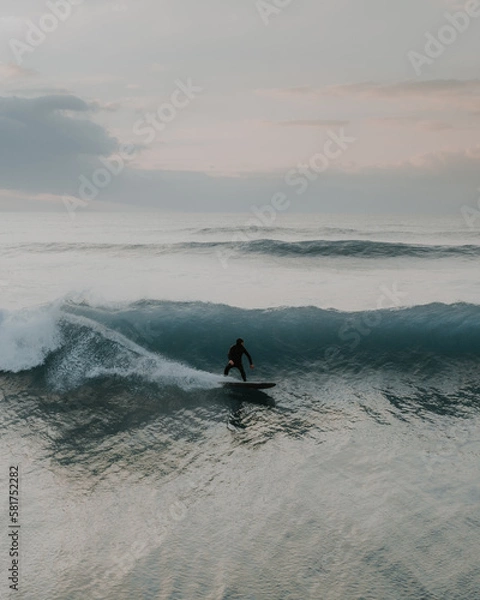 Fototapeta Sundown Surfer 