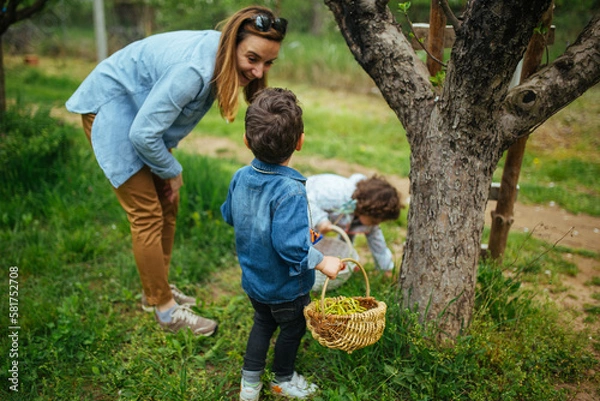 Fototapeta Searching Easter eggs 