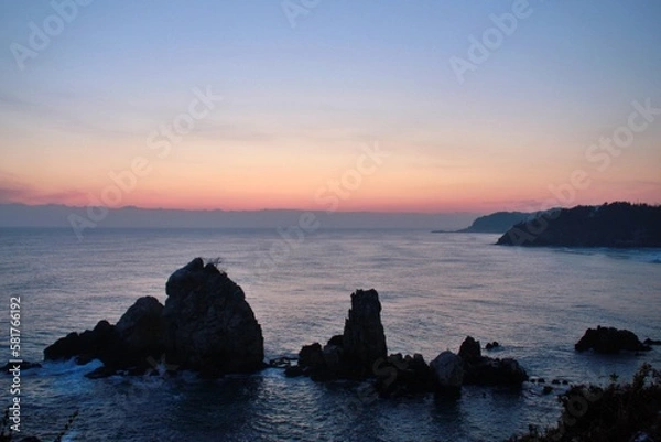 Obraz sunset over the sea