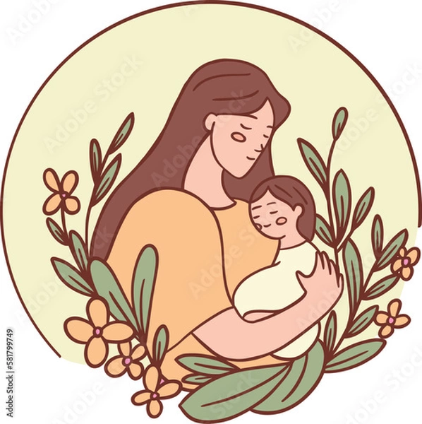 Obraz Mother Day Illustration