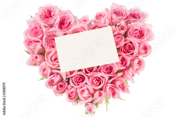 Obraz Rose In Love Shape