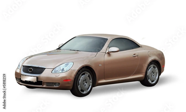 Obraz Lexus-dear car isolated on a white background