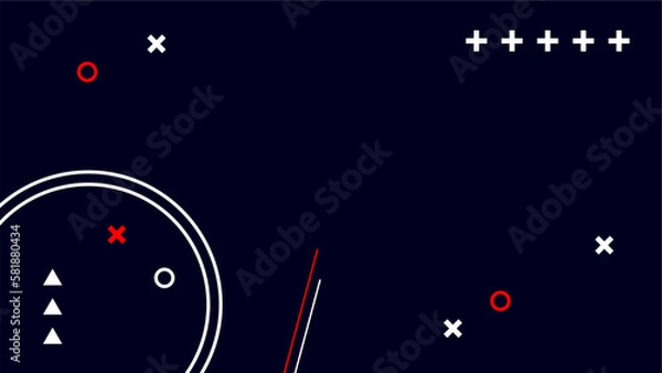 Fototapeta vector abstract geometric background
