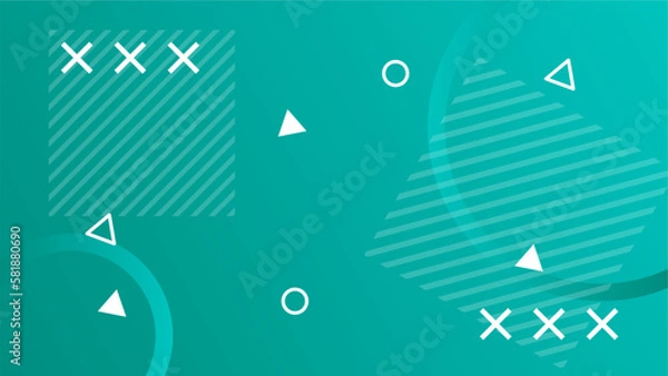 Fototapeta vector abstract geometric background