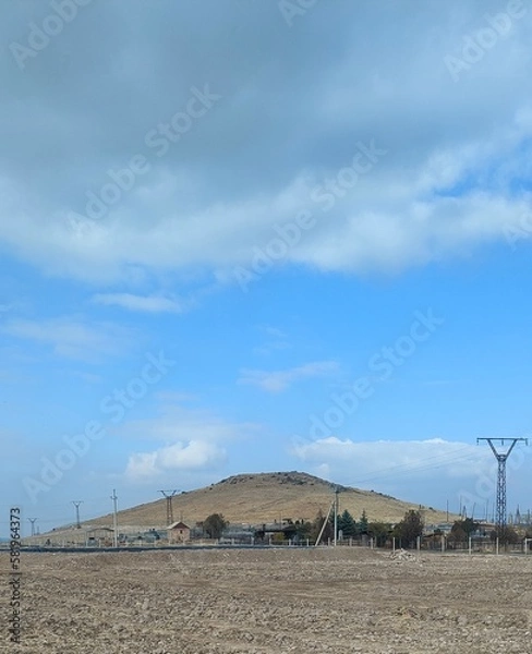 Obraz wind farm landscape