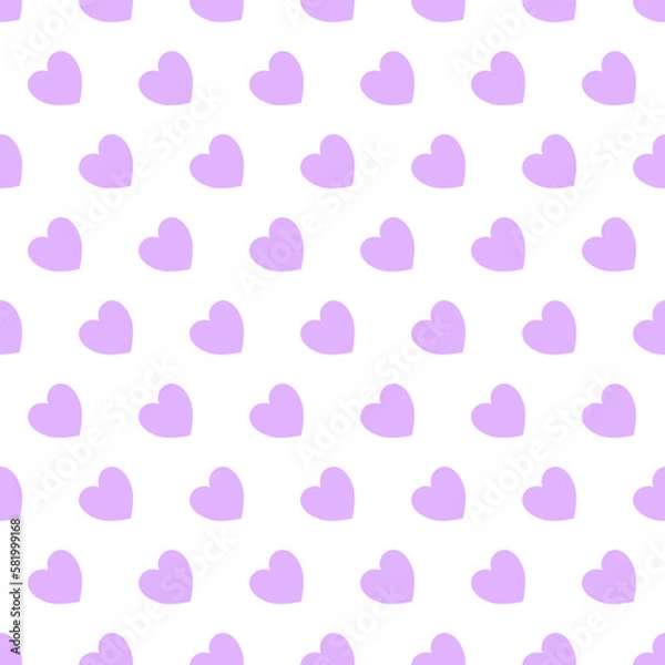 Obraz purple heart seamless background