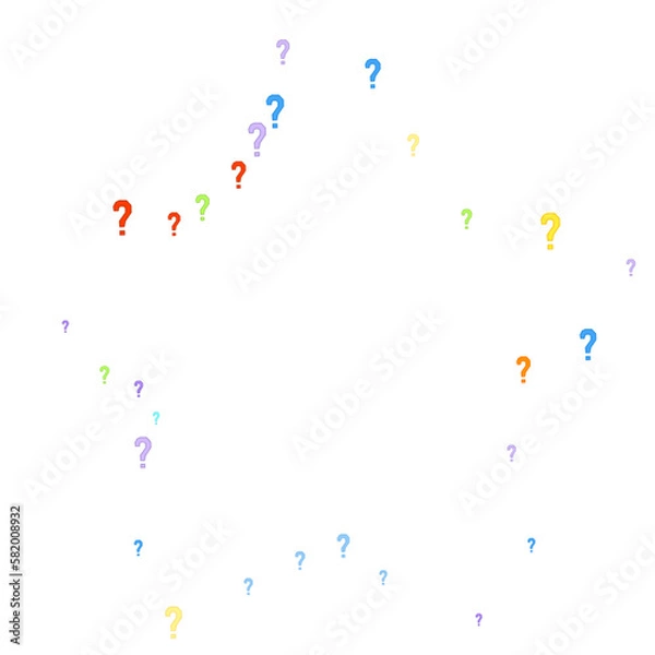 Fototapeta Question marks Quiz doubt survey faq public poll.