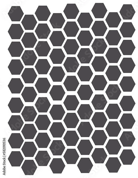 Fototapeta seamless hexagon pattern