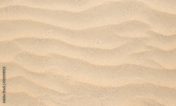 Fototapeta Abstract background of sandy sea on the beach. Wave sand texture
