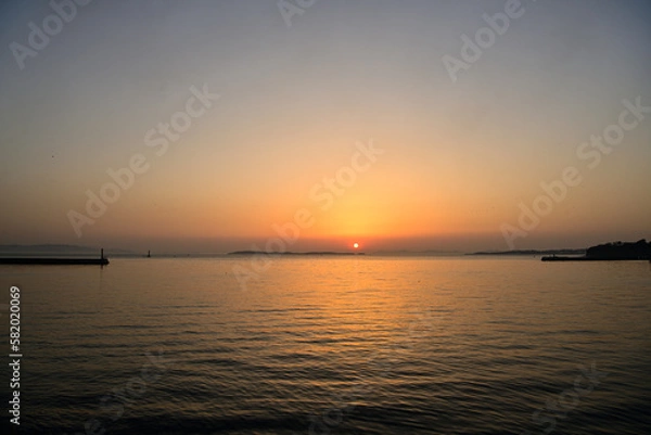 Fototapeta 日の出の風景