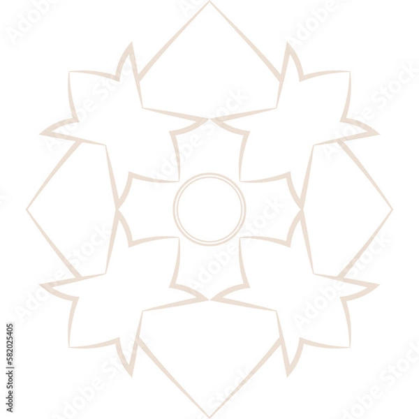 Fototapeta tribal geometric pattern icon