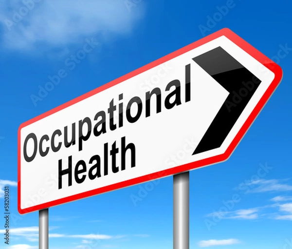 Obraz Occupational Health concept.