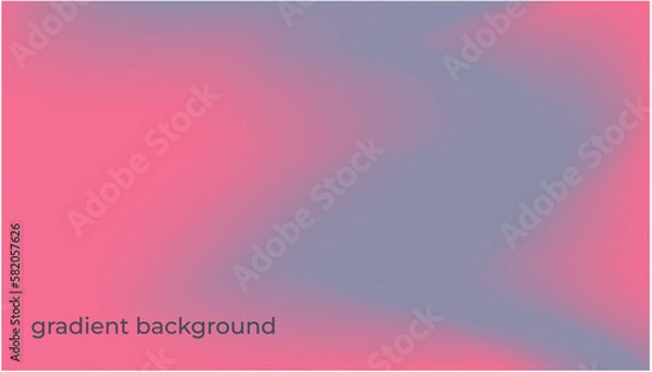 Obraz Gradient background, pink and gray. For wallpaper, branding, social media.