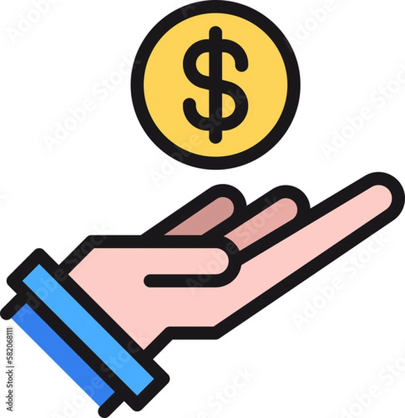 Fototapeta payment icon