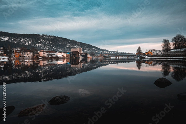 Obraz Drammenselva - view