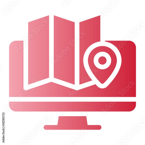 Fototapeta computer icon