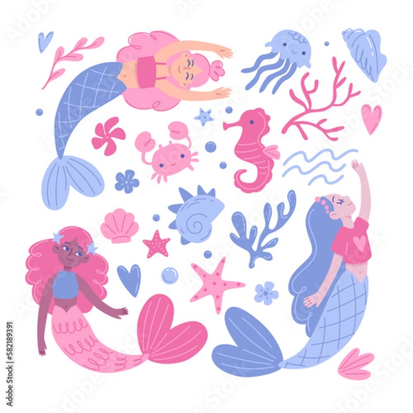 Obraz ocean creatures