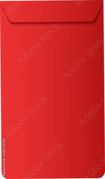 Fototapeta Chinese traditional red envelope for Chinese new year