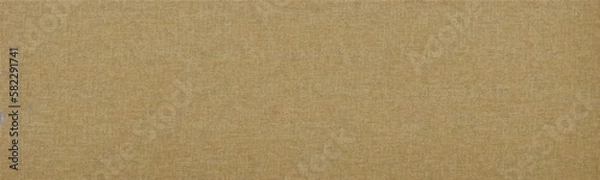 Fototapeta All over pattern of beige and white linen texture. Neutral fabric background is reminiscent of burlap or cotton. Image is wide and could be used for wrapping paper or home decor. Vector
