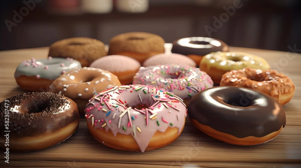 Obraz donuts with icing