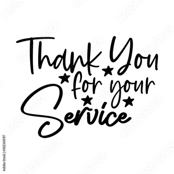 Obraz Thank You For Your Service