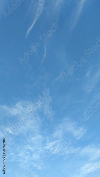 Obraz blue sky with clouds