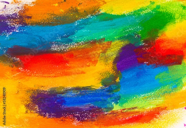 Fototapeta Abstrakcyjne kolory akrylowe