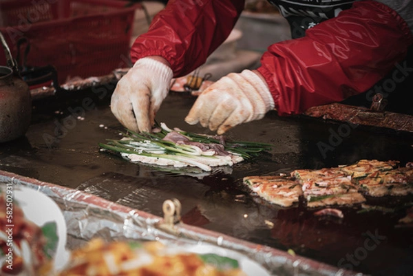 Fototapeta 해물파전