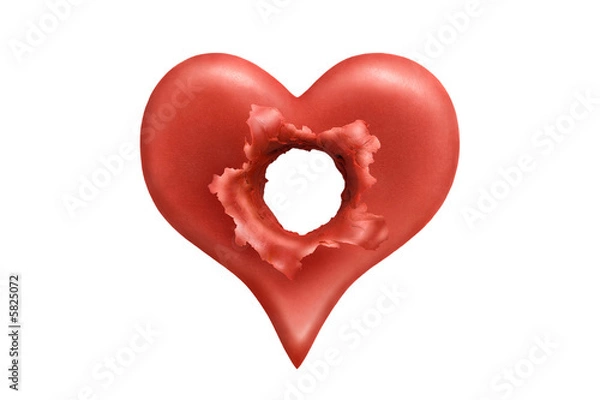 Obraz Executed heart 2