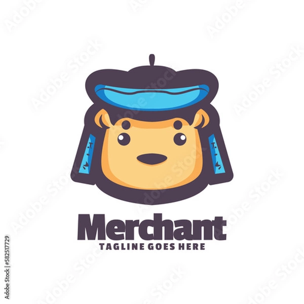 Fototapeta Merchant Logo Vector