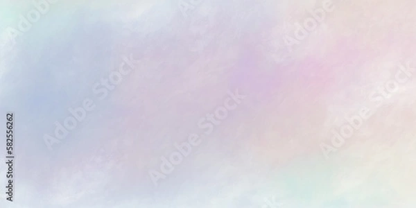 Fototapeta Soft watercolor textured background in pastel tones generative ai