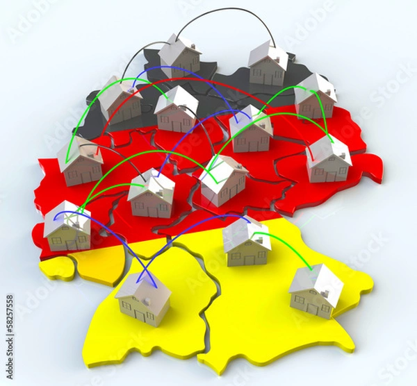 Obraz Deutschland Verbindung