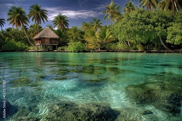 Obraz tropical paradise