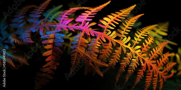 Obraz fern leaf background