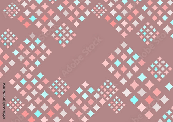 Fototapeta 花をイメージしたキラキラ背景素材